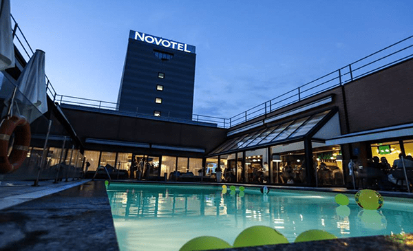 novotel linate milano location