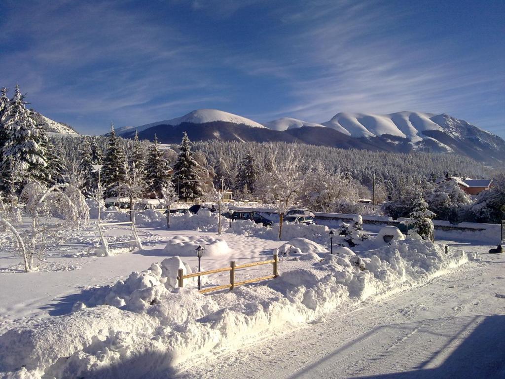 capodanno sulla neve in hotel in abruzzo panorama