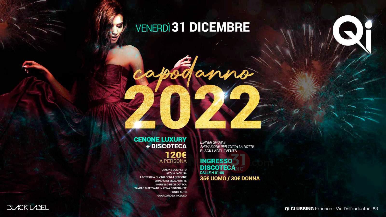 capodanno quiclubbling brescia discoteca