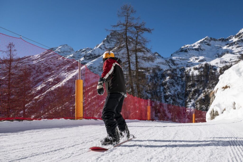 gli impianti del monte rosa, valle d'aosta