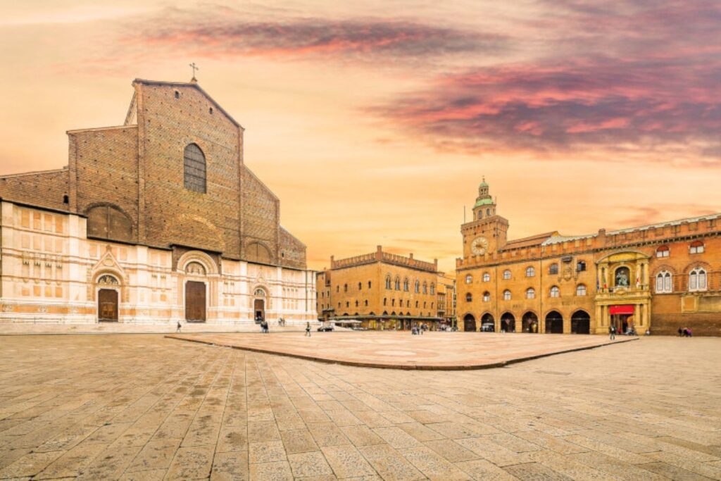 Piazza Maggiore a Bologna