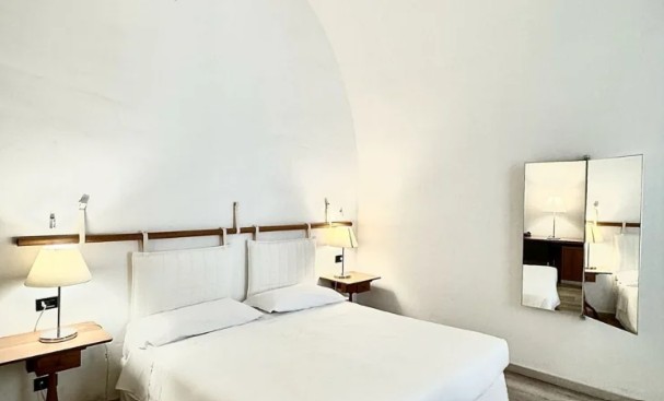 Camera dell’hotel all’interno del Forte di Bard